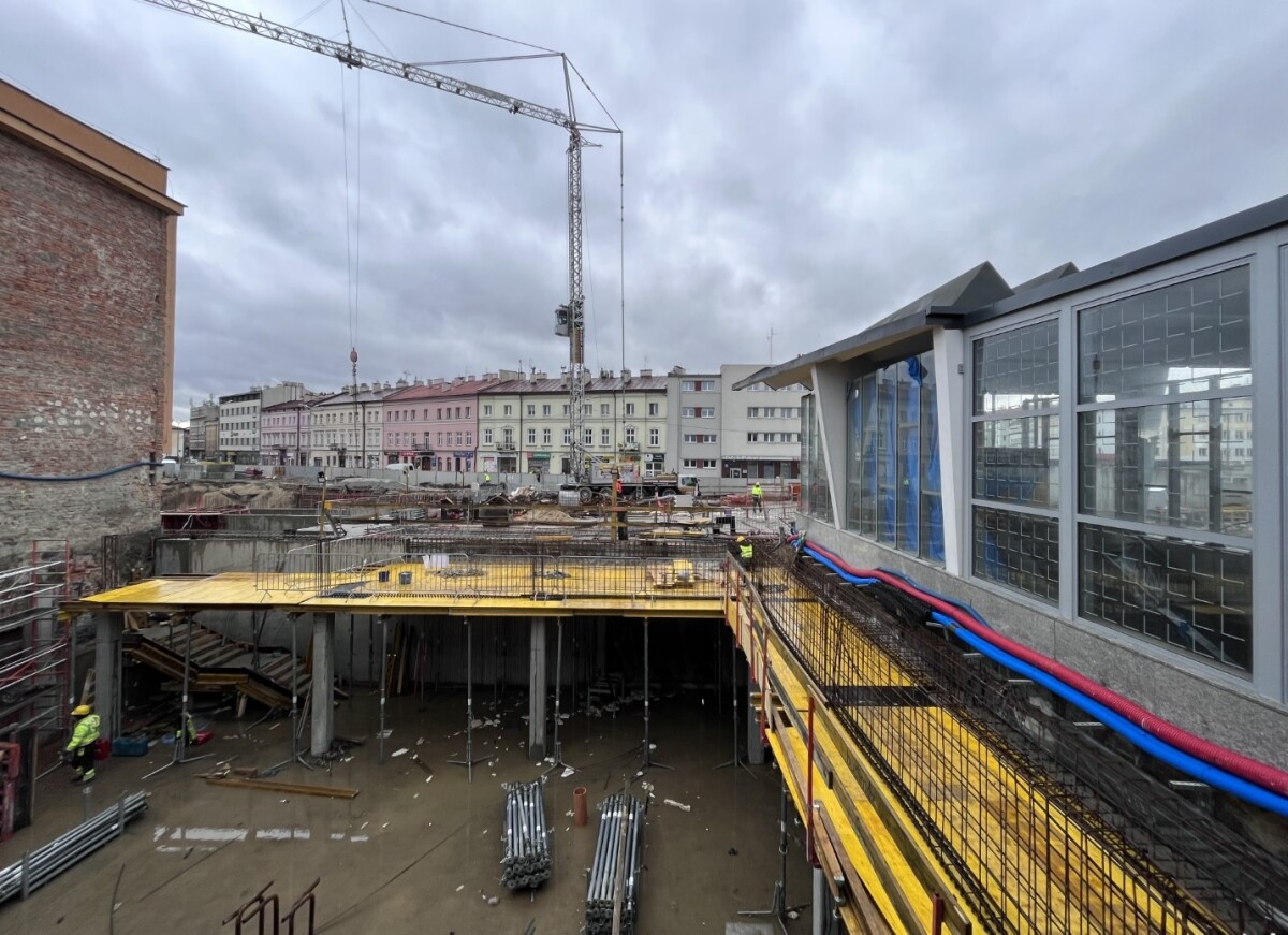Budowa Rzeszowskiego Centrum Komunikacyjnego [styczeń 2023]